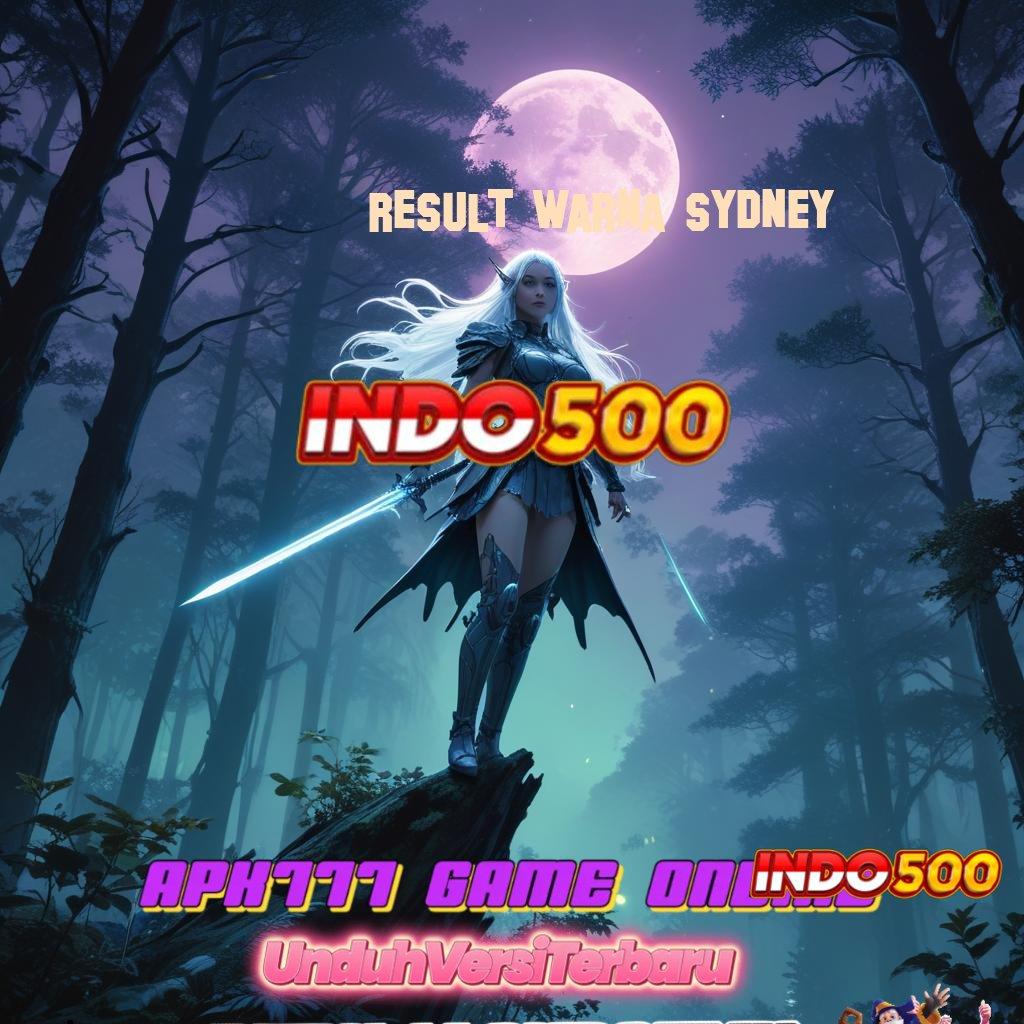 RESULT WARNA SYDNEY Spin Bonus Android Jackpot Valid