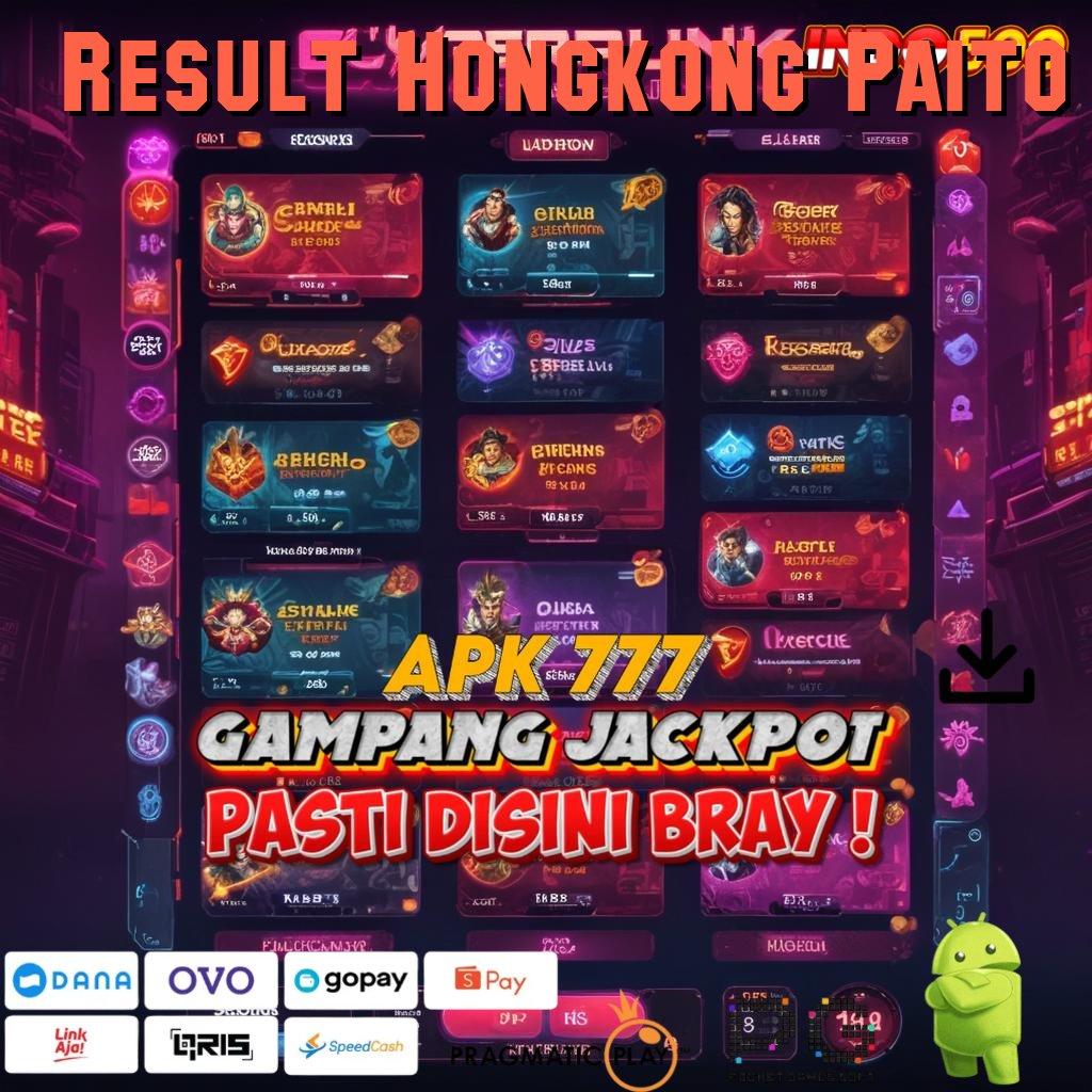 Result Hongkong Paito