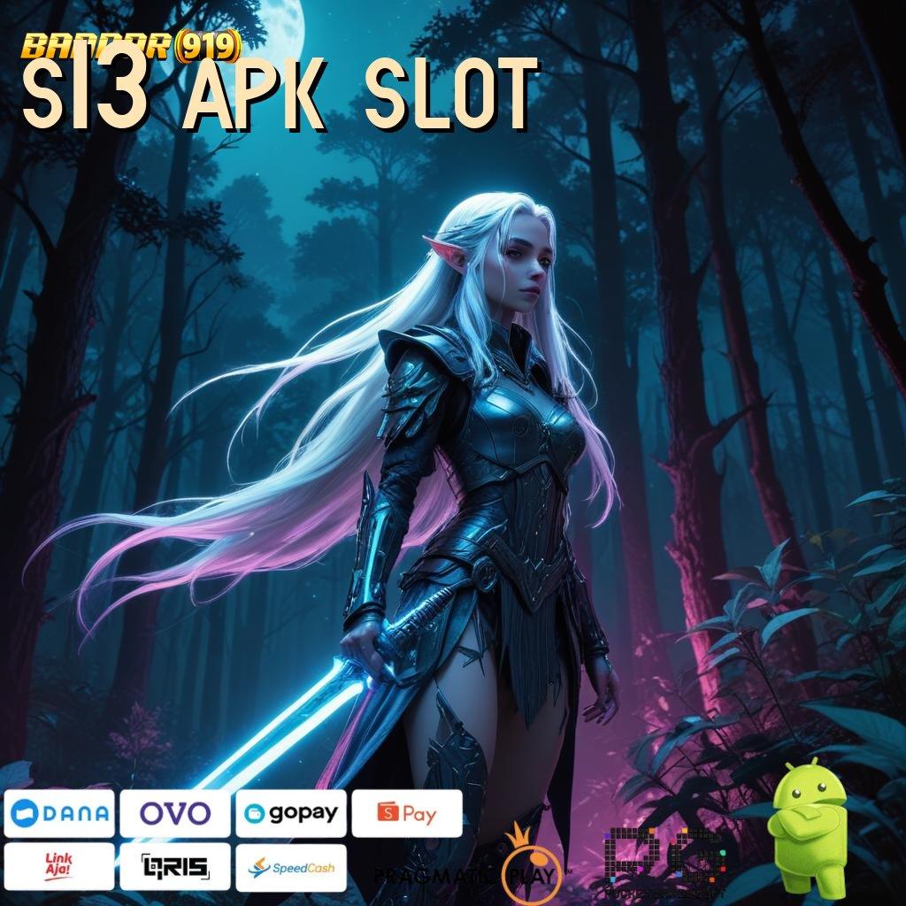 S13 APK SLOT > ahli dalam segala hal