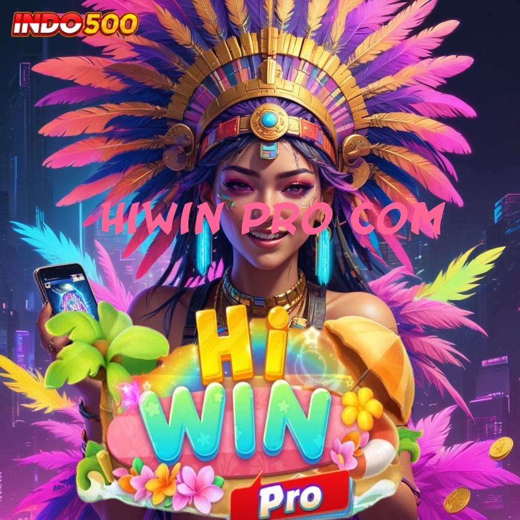 HIWIN PRO COM Dasar Pemikiran Terbuka dan Mudah Dikelola