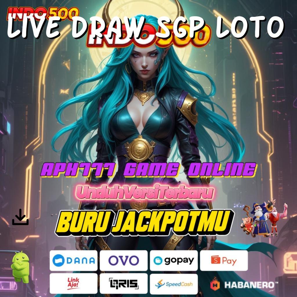 Live Draw Sgp Loto