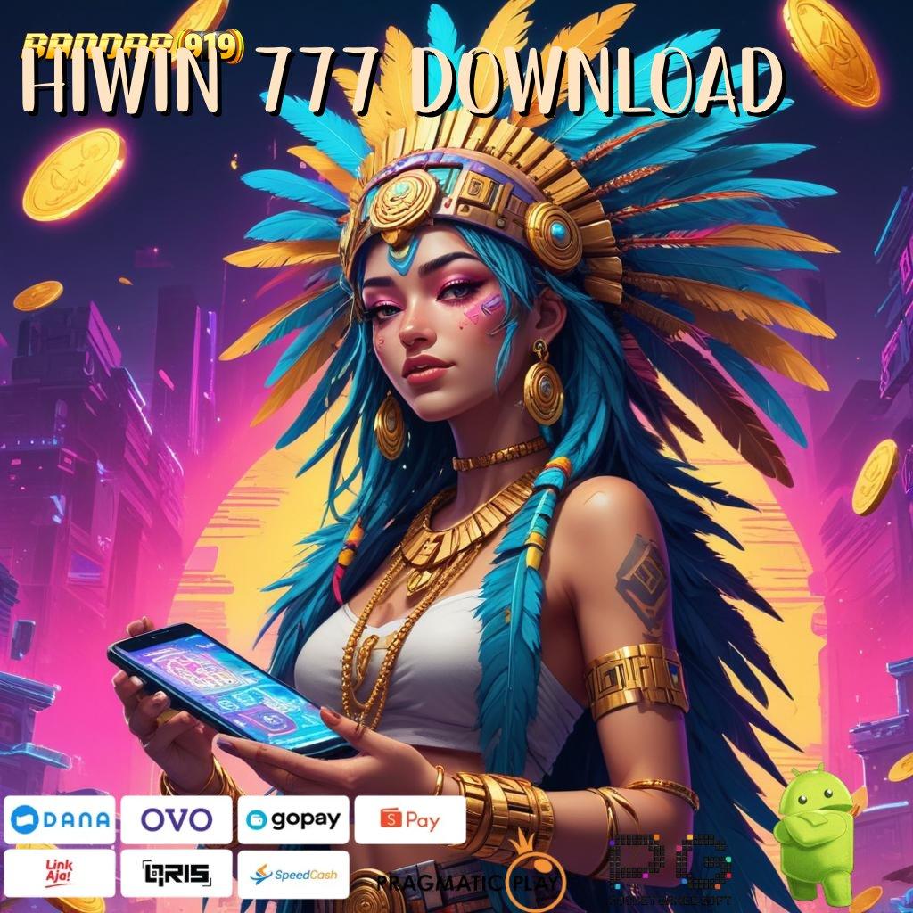 HIWIN 777 DOWNLOAD | Dukunglah Spin Receh dengan Scatter Instan