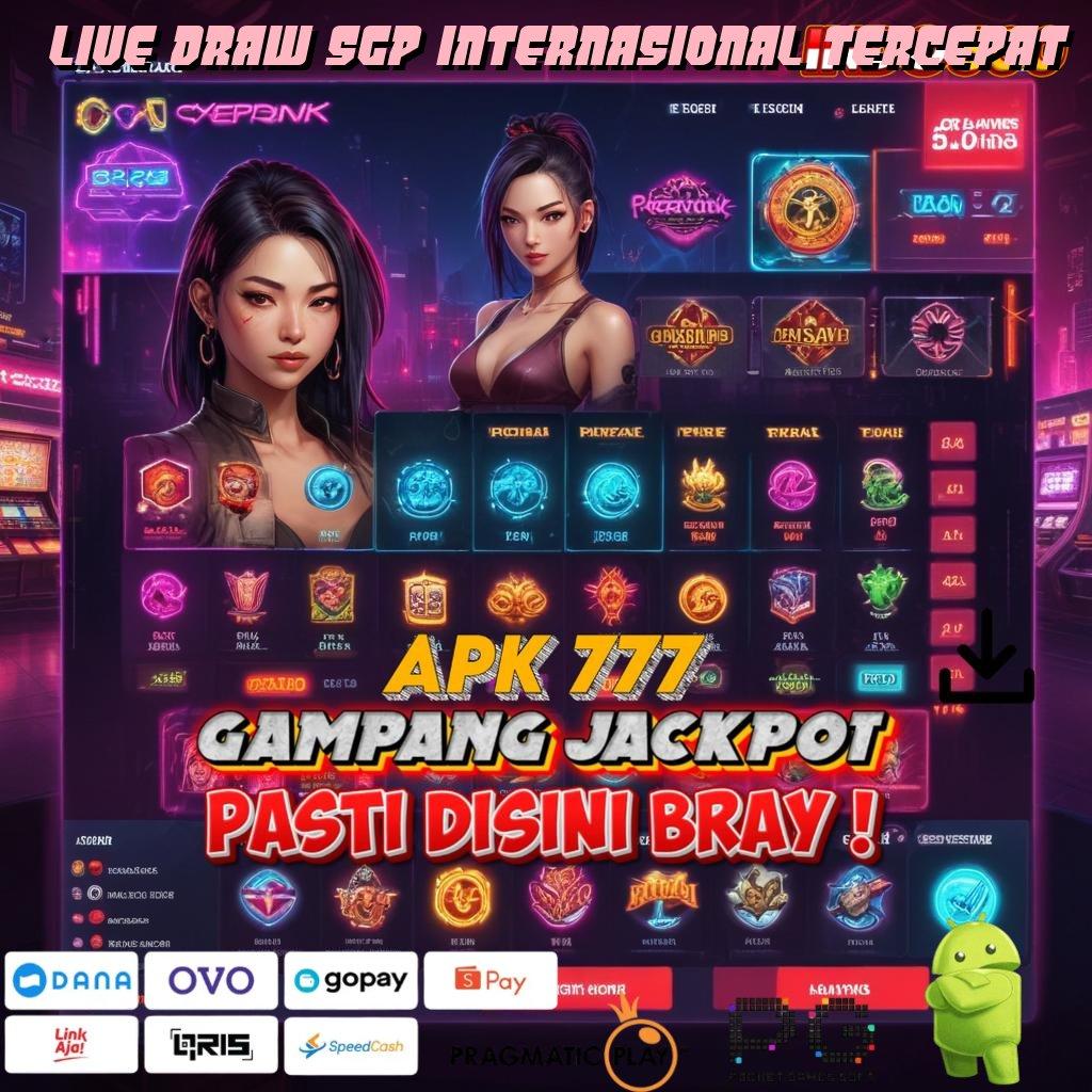 LIVE DRAW SGP INTERNASIONAL TERCEPAT Slot Aplikasi Tanpa Hambatan