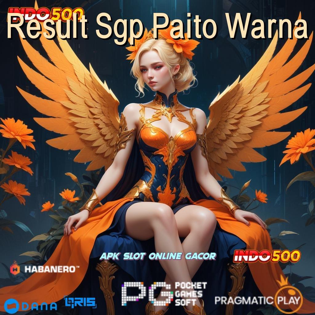 Result Sgp Paito Warna