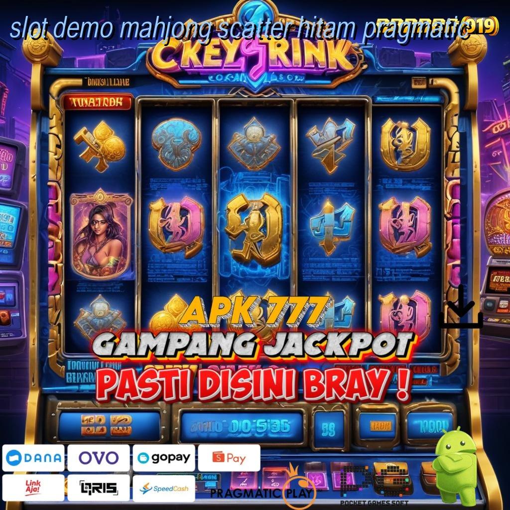 SLOT DEMO MAHJONG SCATTER HITAM PRAGMATIC : Langsung Kaya Dengan Layanan Maksimal