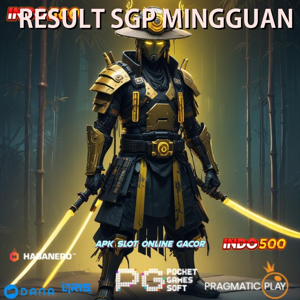 RESULT SGP MINGGUAN Versi Terbaru Android iOS RTP Komponen