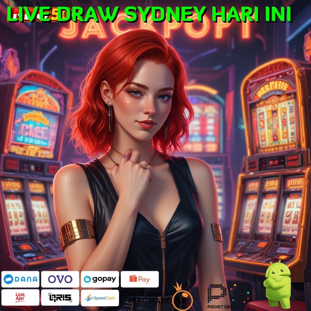 LIVE DRAW SYDNEY HARI INI , sumber tepat skill dan rezeki tak pernah salah