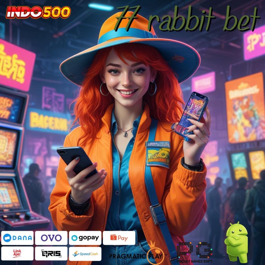 77 RABBIT BET Deposit Bank Jago 5 000 Depo Modal Secukupnya