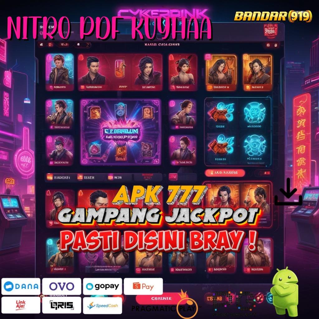 NITRO PDF KUYHAA | level up terus