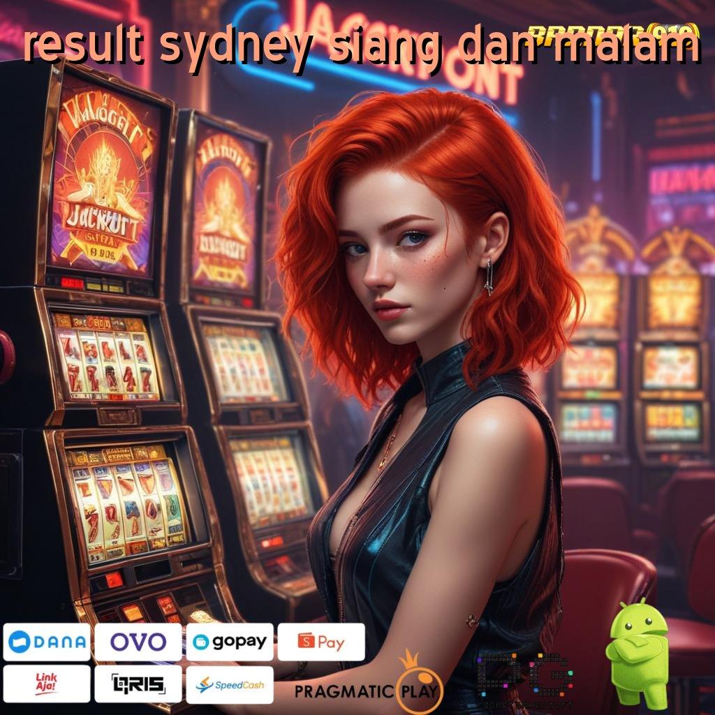 RESULT SYDNEY SIANG DAN MALAM | RTP Paling Top Indonesia APK Slot Gacor 2025 Bikin Senyum Lebar!