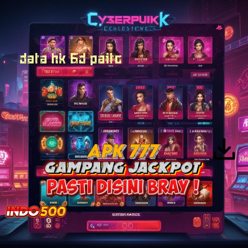 DATA HK 6D PAITO indonesia puncaki rtp tertinggi