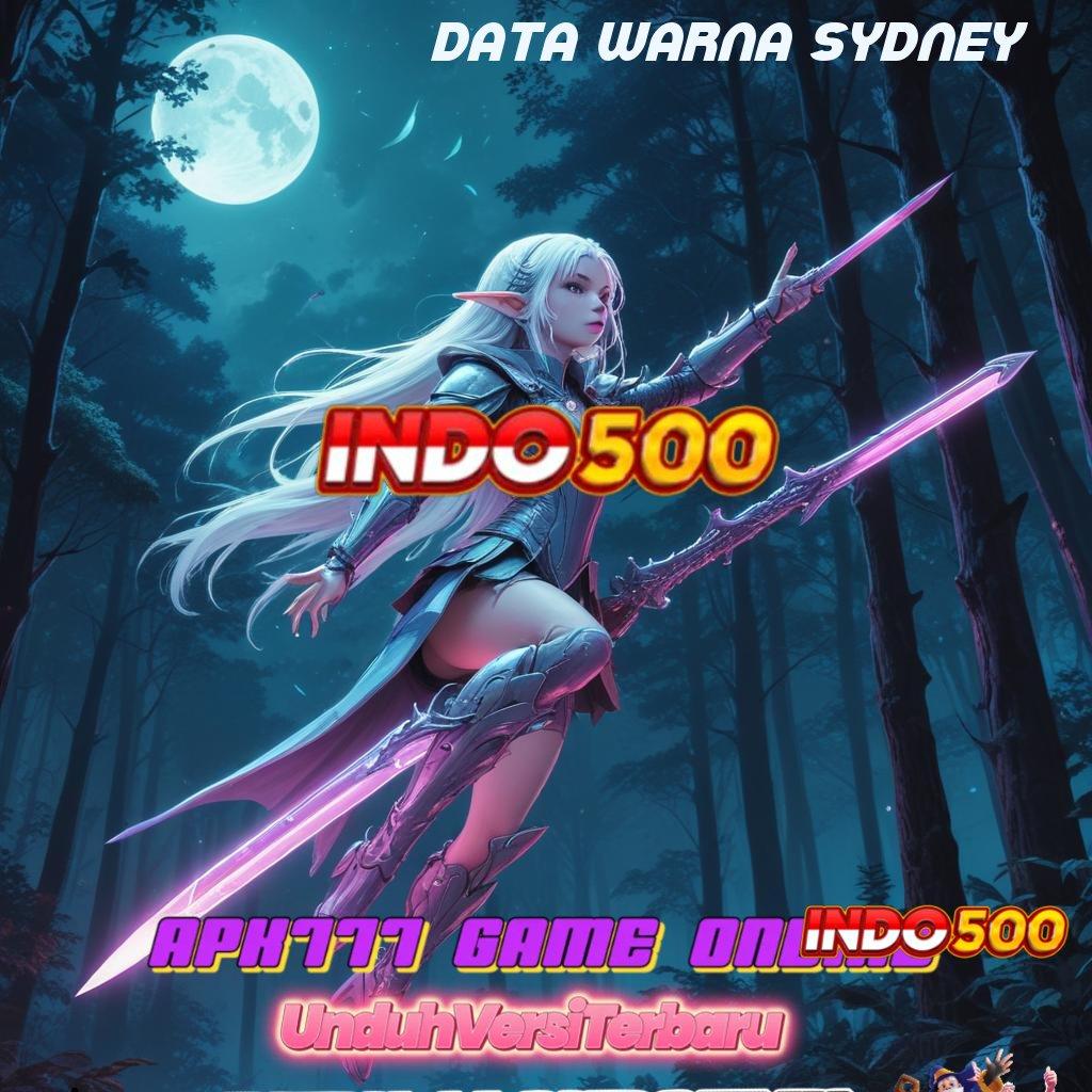 DATA WARNA SYDNEY ⇏ tanpa usaha bonus langsung tanpa ribet