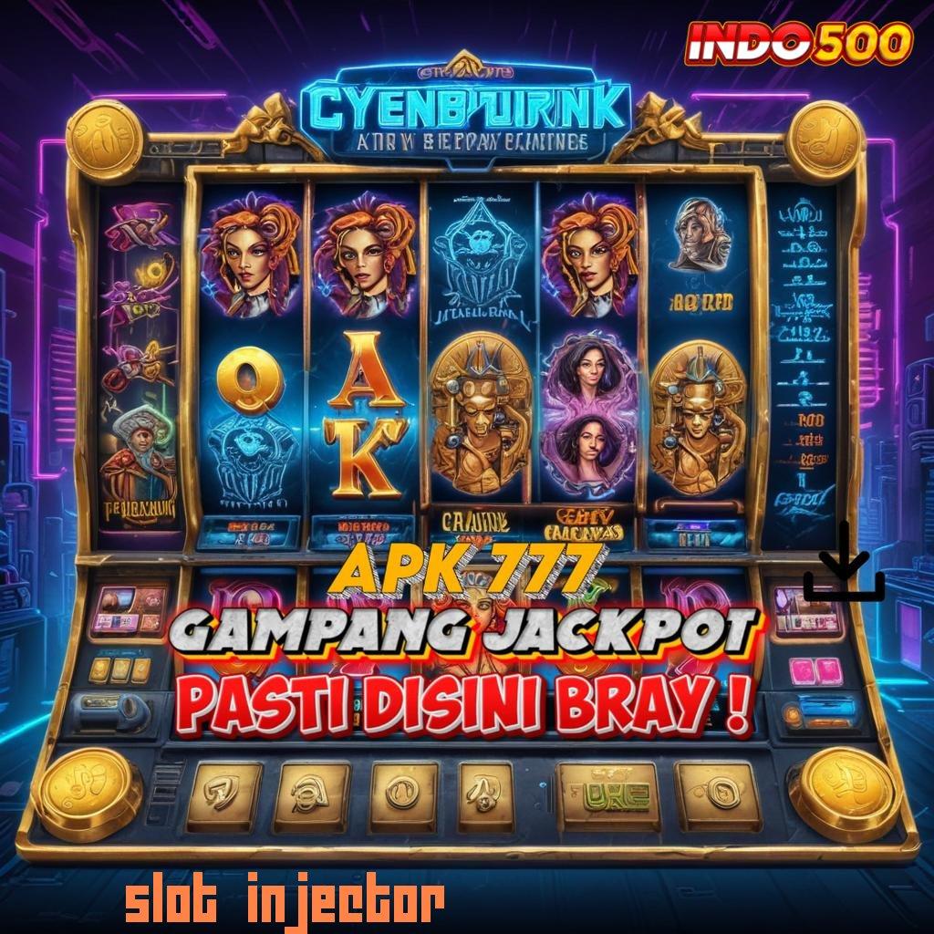 SLOT INJECTOR ➳ Spin Sekali Scatter Meluncur Tanpa Hambatan