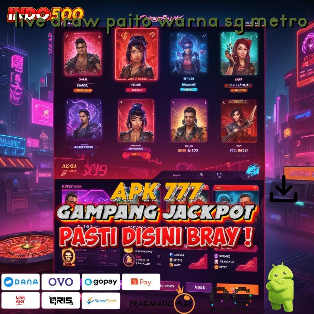 LIVE DRAW PAITO WARNA SG METRO event atletik mesin cuan terus mengalir