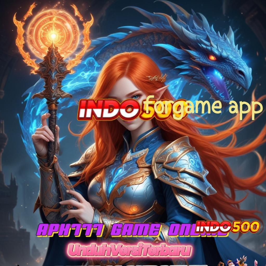 FORGAME APP 🔥 Valid Android Bonus Jackpot Spin