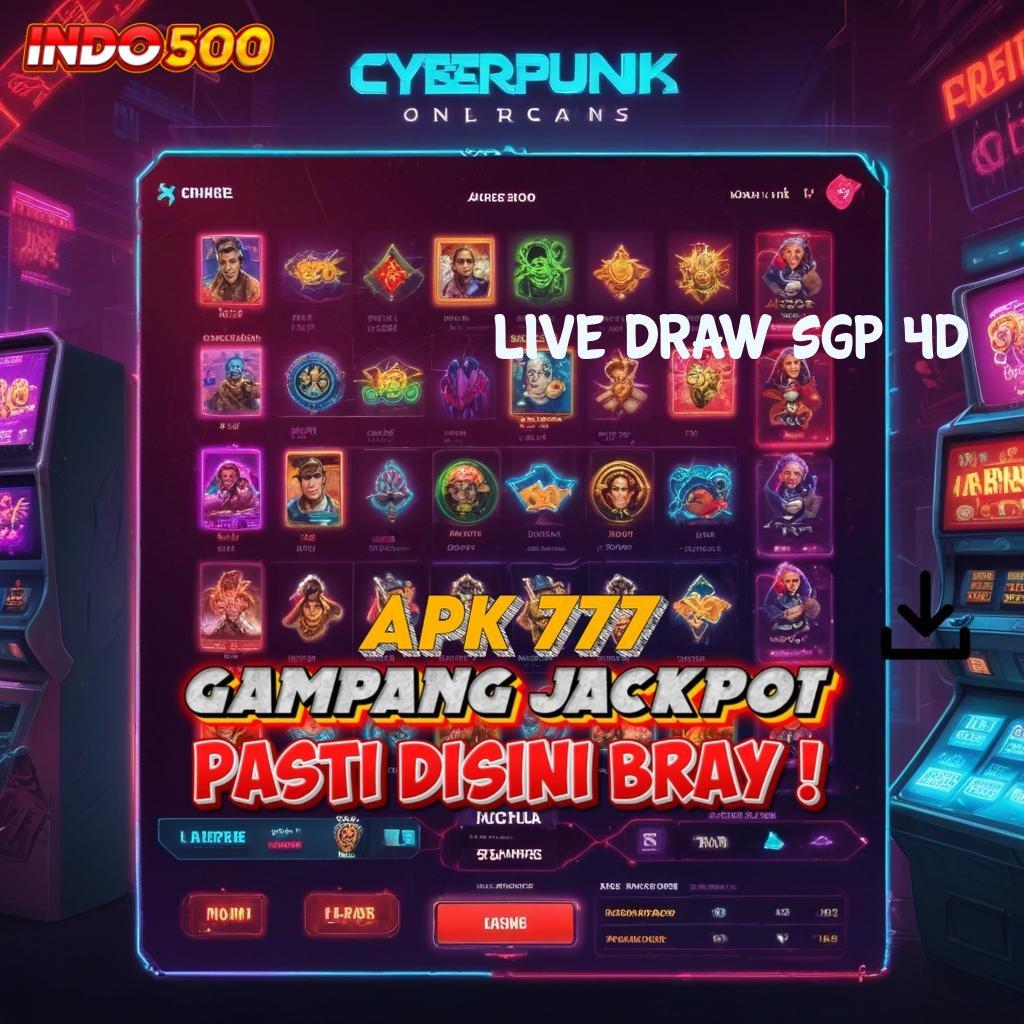 LIVE DRAW SGP 4D 👉 Pola Baru yang Efektif untuk Maxwin Harian