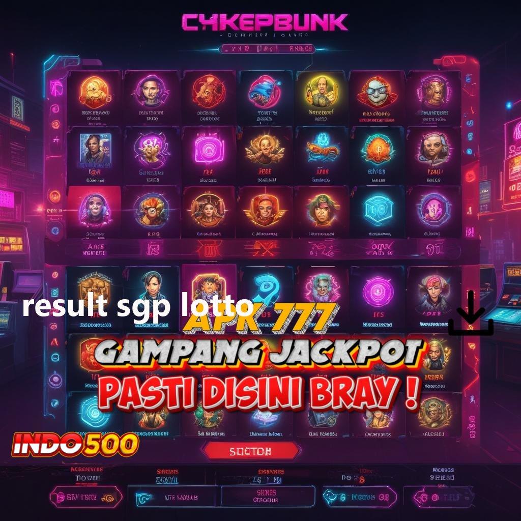 RESULT SGP LOTTO ® program penyuntik slot portal inovasi terbaru