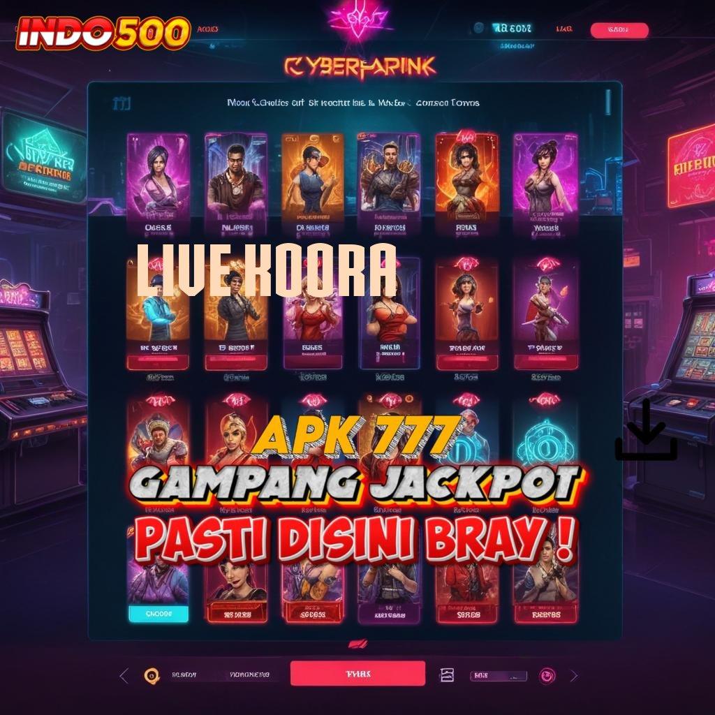 LIVE KOORA ↪ pola adaptif paling hits mudah maxwin