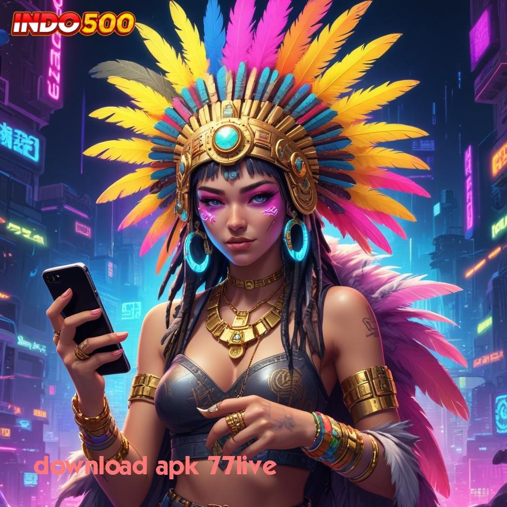 DOWNLOAD APK 77LIVE Menerima Bayangkan Slot Dana Bonus Member