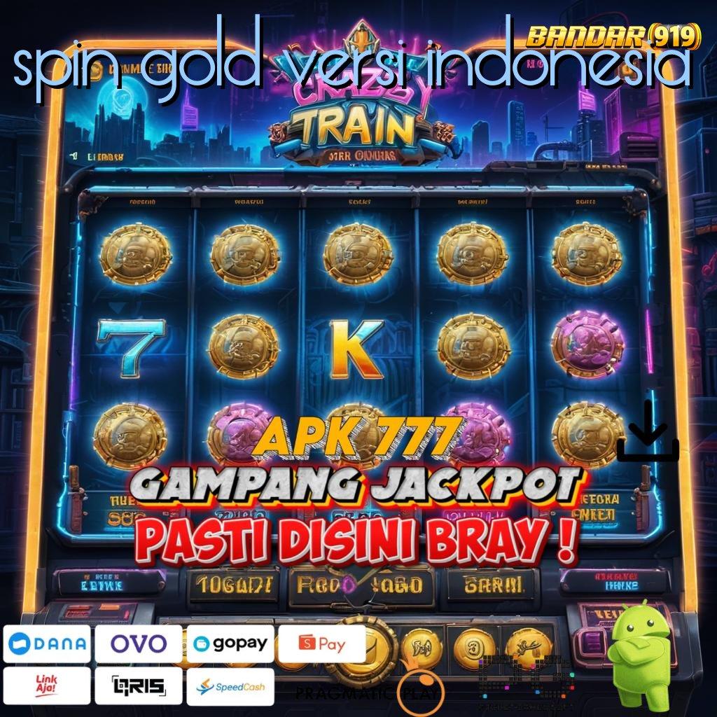 SPIN GOLD VERSI INDONESIA , spaceman slot jackpot gampang langsung wd