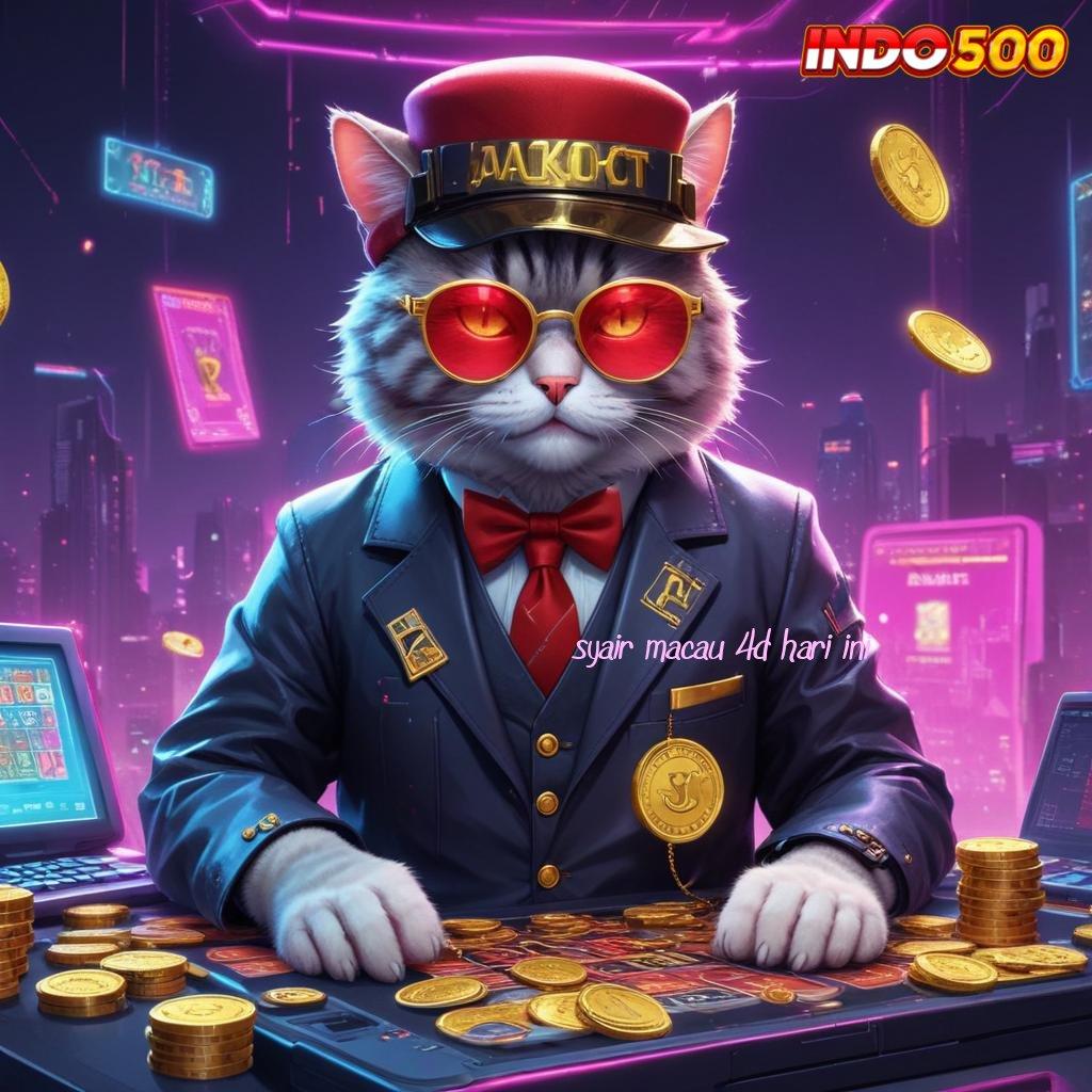 SYAIR MACAU 4D HARI INI 💥 Uang Siap Tarik Setiap Waktu Deposit Modal Irit