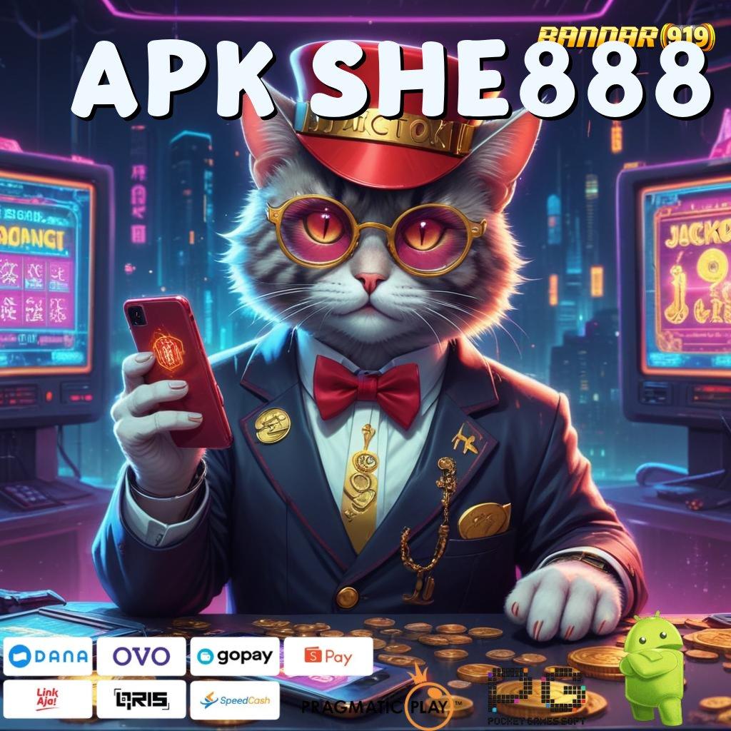 APK SHE888 : Zona RTP Tertinggi untuk Pemain Slot Aktif